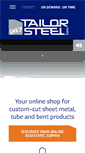 Mobile Screenshot of 247tailorsteel.com