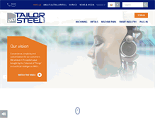 Tablet Screenshot of 247tailorsteel.com